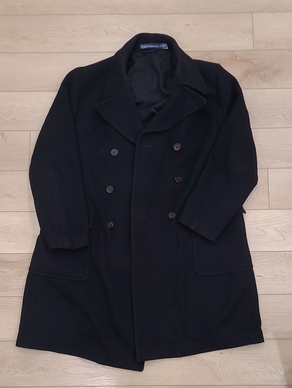 Authentic Polo By Ralph Lauren Soft Tailored Wool-Blend Car Coat